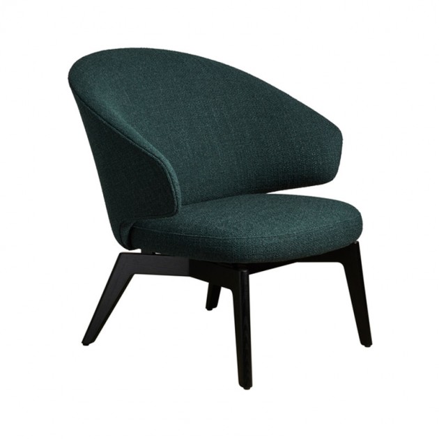 Let SH200 Fritz Hansen lounge chair fresno negro