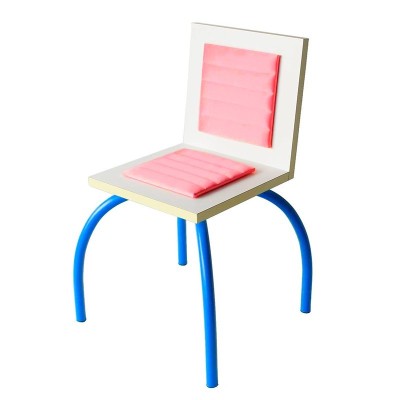 Silla Riviera Memphis Milano vista de lado Silla Riviera Memphis Milano vista de lado