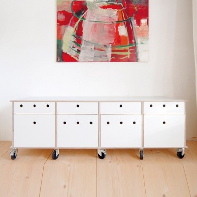 aparador blanco Lader Moormann aparador blanco Lader Moormann
