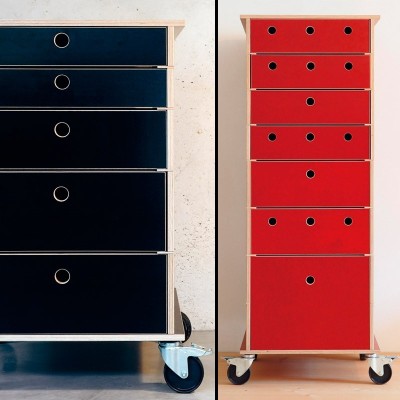 ambientes cajoneras con ruedas Lader Moormann ambientes cajoneras con ruedas Lader Moormann