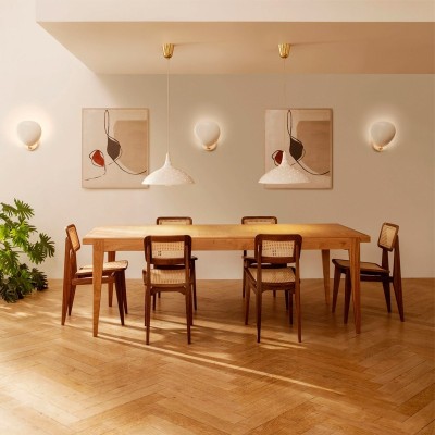 Mesa S-table roble de Gubi en Moises Showroom Mesa S-table roble de Gubi en Moises Showroom