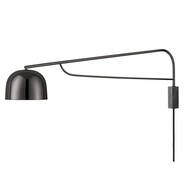 Aplique pared Grant 111 negro Normann Copenhagen