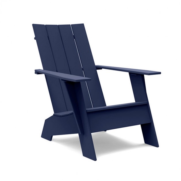 Butaca Adirondack azul navy Flat Loll Designs