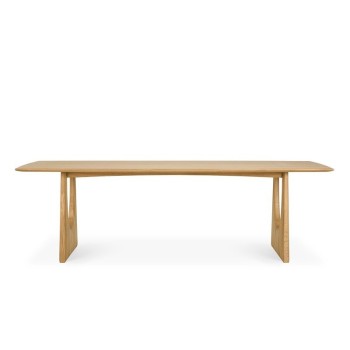 mesa Geometric Ethnicraft roble mesa Geometric Ethnicraft roble
