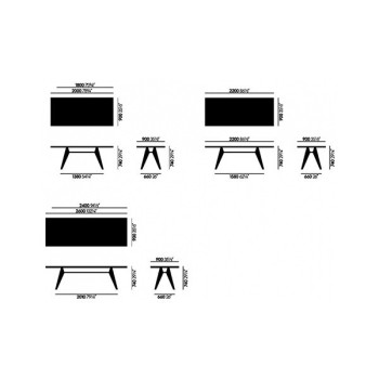 Mesa EM Table madera maciza - Vitra Mesa EM Table madera maciza - Vitra