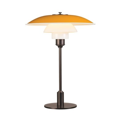lámpara sobremesa PH 3½-2½ Louis Poulsen amarillo lámpara sobremesa PH 3½-2½ Louis Poulsen amarillo