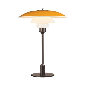 lámpara sobremesa PH 3½-2½ Louis Poulsen amarillo lámpara sobremesa PH 3½-2½ Louis Poulsen amarillo