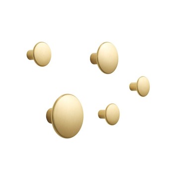 Percheros Dots Metal Set of 5 de Muuto en Moises Showroom Percheros Dots Metal Set of 5 de Muuto en Moises Showroom