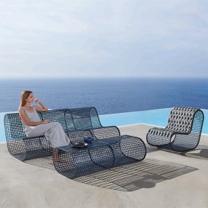 terraza con muebles de exterior Buit Gandía Blasco