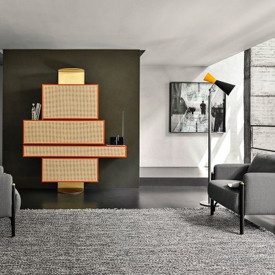 salón con estantería NYNY Unit GTV Thonet Vienna salón con estantería NYNY Unit GTV Thonet Vienna