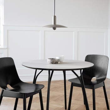 comedor con mesa comedor Tree Woud beige/negro comedor con mesa comedor Tree Woud beige/negro