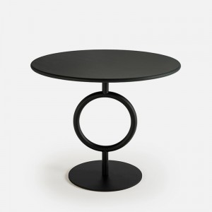 mesa Totem altura 74 cm Sancal negra