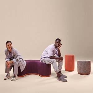 pouf Sancal Dividuals fijos y giratorio