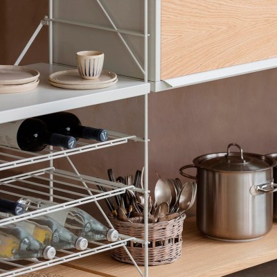 detalle estantes madera Tria shelving system Mobles 114 detalle estantes madera Tria shelving system Mobles 114