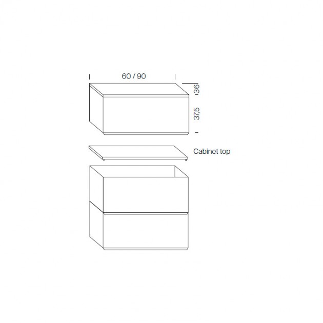 medidas Armario Tria Shelving system Mobles 114