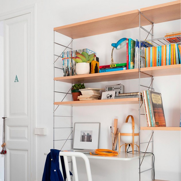 ambiente escritorio Tria shelving system blanco Mobles 114