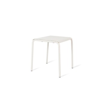 Mesa Tube square Mobles 114 blanca
