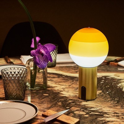 comedor lámpara Dipping light portable ámbar Marset comedor lámpara Dipping light portable ámbar Marset
