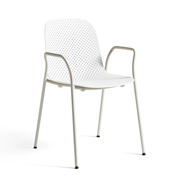 Silla 13Eighty armchair HAY  blanca