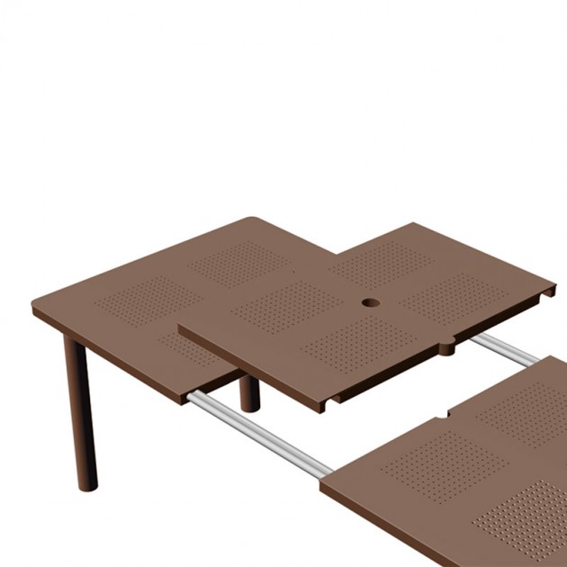 apertura extensible mesa de exterior Libeccio Nardi