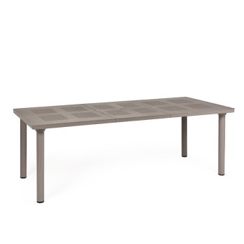 mesa de exterior Libeccio extensible Nardi tortora mesa de exterior Libeccio extensible Nardi tortora