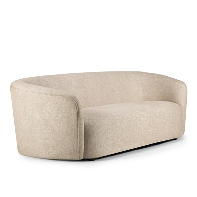 sofá 3 plazas Ellipse Ethnicraft oatmeal