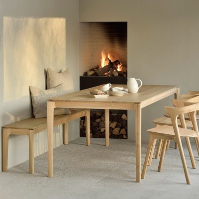 comedor banco Bok y mesa Bok Ethnicraft roble comedor banco Bok y mesa Bok Ethnicraft roble