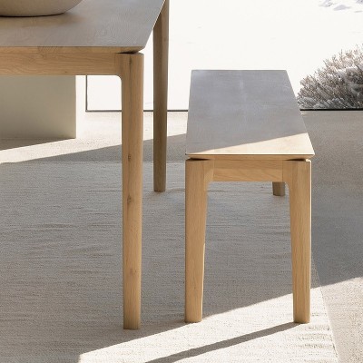 detalle banco Bok Ethnicraft roble detalle banco Bok Ethnicraft roble