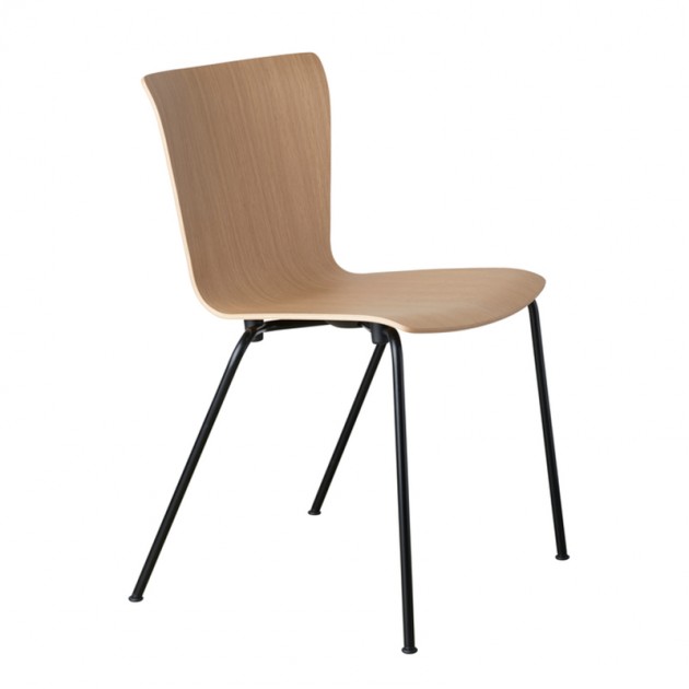 Silla Vico Duo roble de Fritz Hansen en Moises Showroom