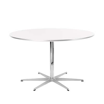 Fritz Hansen Circular Table Height 72 by Arne Jacobsen Fritz Hansen Circular Table Height 72 by Arne Jacobsen