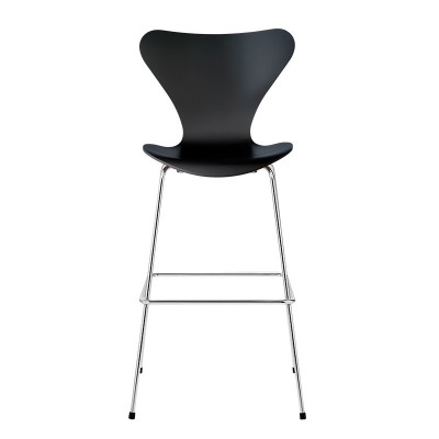 Series 7 Lacquered Stool by Fritz Hansen
