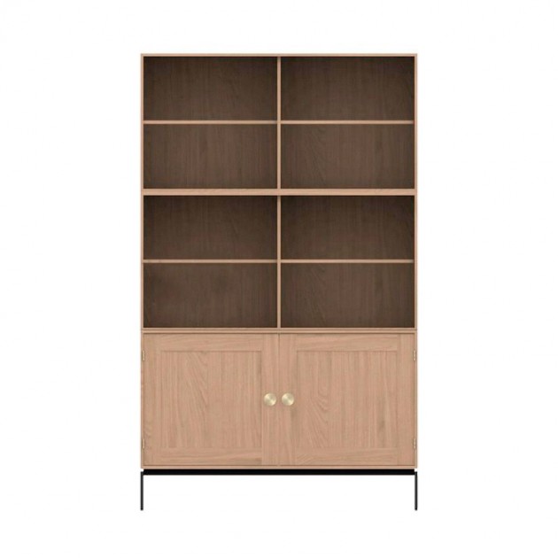 estantería FK63 Bookcase system roble aceite blanco Carl Hansen