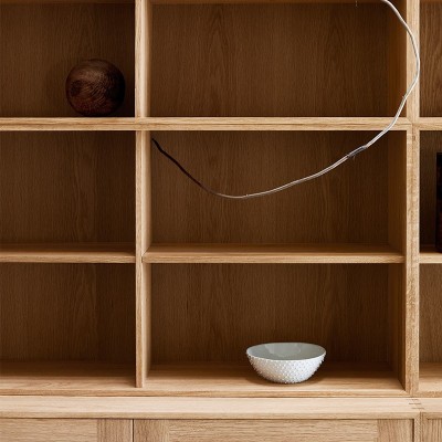 detalle estantes FK63 Bookcase system Carl Hansen detalle estantes FK63 Bookcase system Carl Hansen