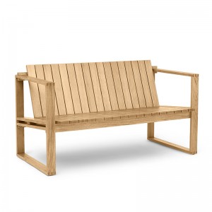 Sofá BK12 Carl Hansen teca sin tratar