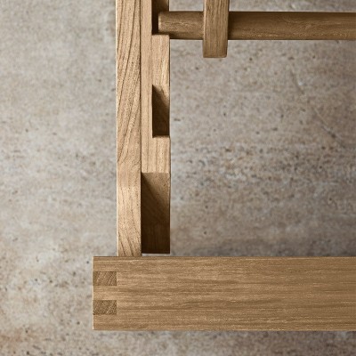 detalle reclinable Tumbona BK14 Carl Hansen detalle reclinable Tumbona BK14 Carl Hansen