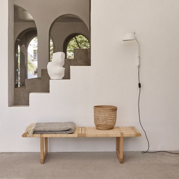 recibidor con BM0488 bench Carl Hansen recibidor con BM0488 bench Carl Hansen