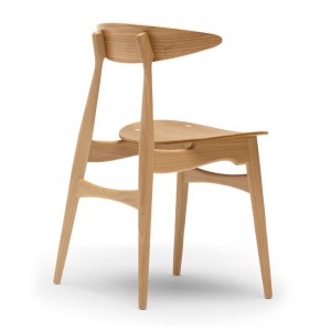 respaldo silla CH33T roble barniz Carl Hansen