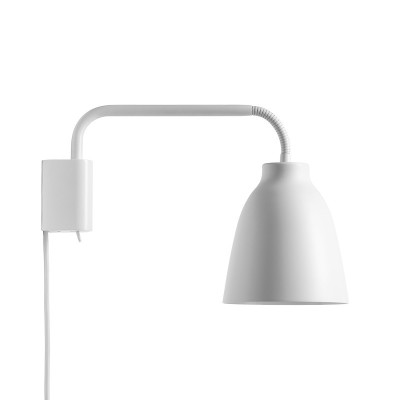 Lámpara Caravaggio Read de Fritz Hansen color Blanco Lámpara Caravaggio Read de Fritz Hansen color Blanco