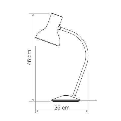 Anglepoise Lámpara Type 75 Mini Table Lamp medidas Anglepoise Lámpara Type 75 Mini Table Lamp medidas