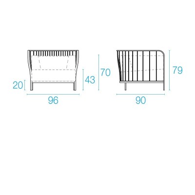 Emu Cannolè outdoor armchair Emu Cannolè outdoor armchair