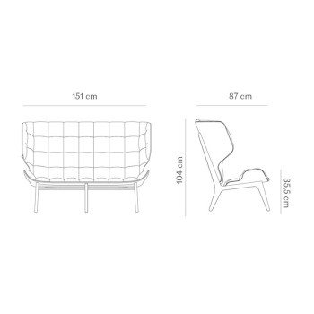 Norr11 Sofá Mammoth Leather