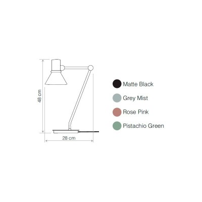 Anglepoise Lampe de table Type 80