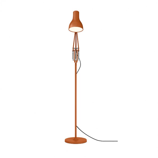 frente lámpara de pie Type 75 Margaret Howell edition Anglepoise sienna