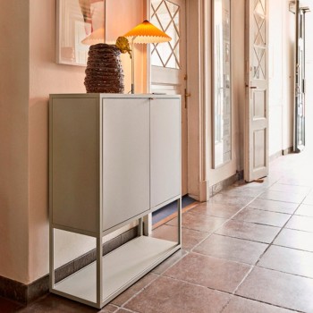 Estantería New Order combinación 201 HAY light grey ambiente Estantería New Order combinación 201 HAY light grey ambiente