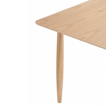 Mesa Oku Dining Table roble natural de Norr11 en Moises Showroom Mesa Oku Dining Table roble natural de Norr11 en Moises Showroom