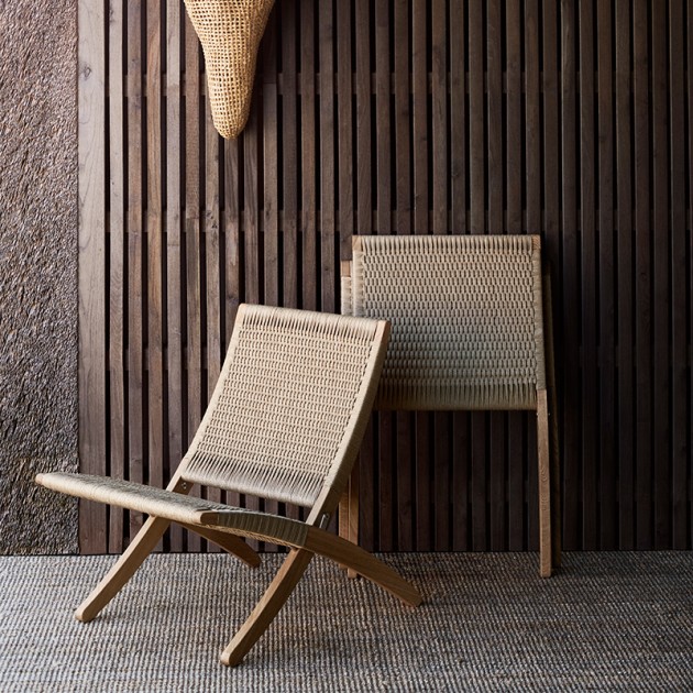 Cuba Chair de Carl Hansen en cuerda de papel y roble aceite