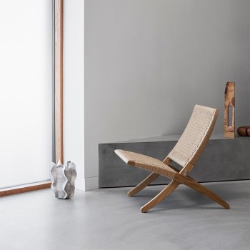 Cuba Chair de Carl Hansen en cuerda de papel y roble aceite Cuba Chair de Carl Hansen en cuerda de papel y roble aceite