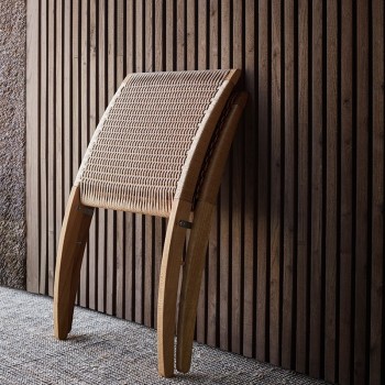 Cuba Chair de Carl Hansen en cuerda de papel y roble aceite Cuba Chair de Carl Hansen en cuerda de papel y roble aceite