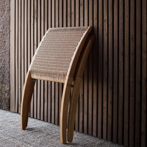 Cuba Chair de Carl Hansen en cuerda de papel y roble aceite