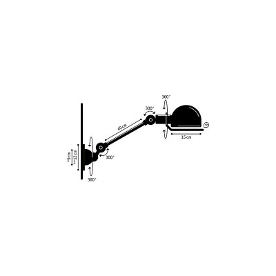 Jieldé LOFT D4001 Applique murale